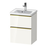 Duravit Waschtischunterschrank D-Neo 48,4x37,2x62,5cm, 1 Kast, g pol/weiß hgl