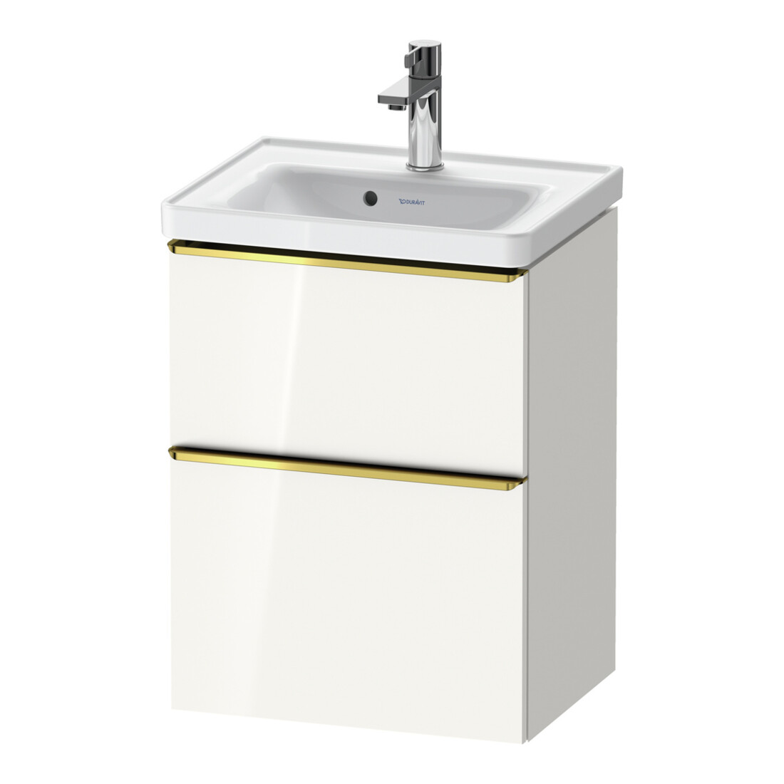 Duravit Waschtischunterschrank D-Neo 48,4x37,2x62,5cm, 1 Kast, g pol/weiß hgl