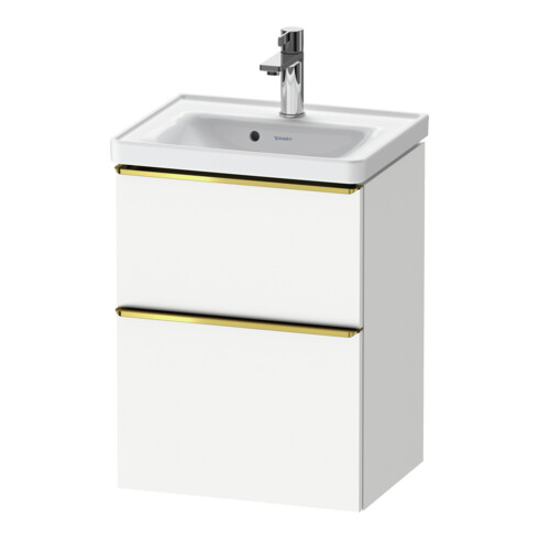 Duravit Waschtischunterschrank D-Neo 48,4x37,2x62,5cm, 1 Kast, g pol/weiß ma