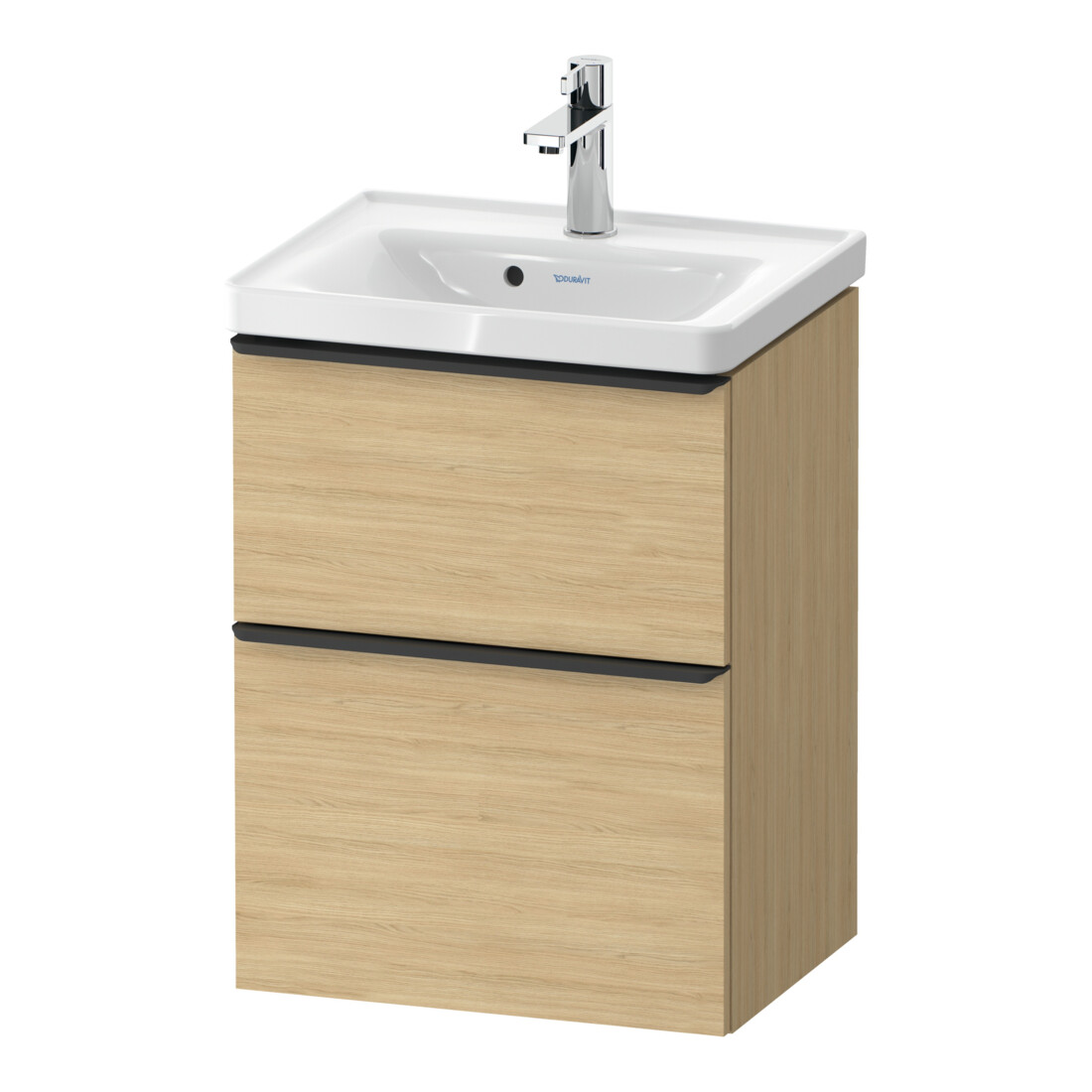 Duravit Waschtischunterschrank D-Neo 48,4x37,2x62,5cm, 1 Kast, sw/Ei Nat