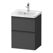 Duravit Waschtischunterschrank D-Neo 48,4x37,2x62,5cm, 1 Kast, sw/Grap ma-1