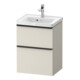 Duravit Waschtischunterschrank D-Neo 48,4x37,2x62,5cm, 1 Kast, sw/Taup ma-1