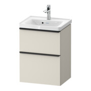 Duravit Waschtischunterschrank D-Neo 48,4x37,2x62,5cm, 1 Kast, sw/Taup ma