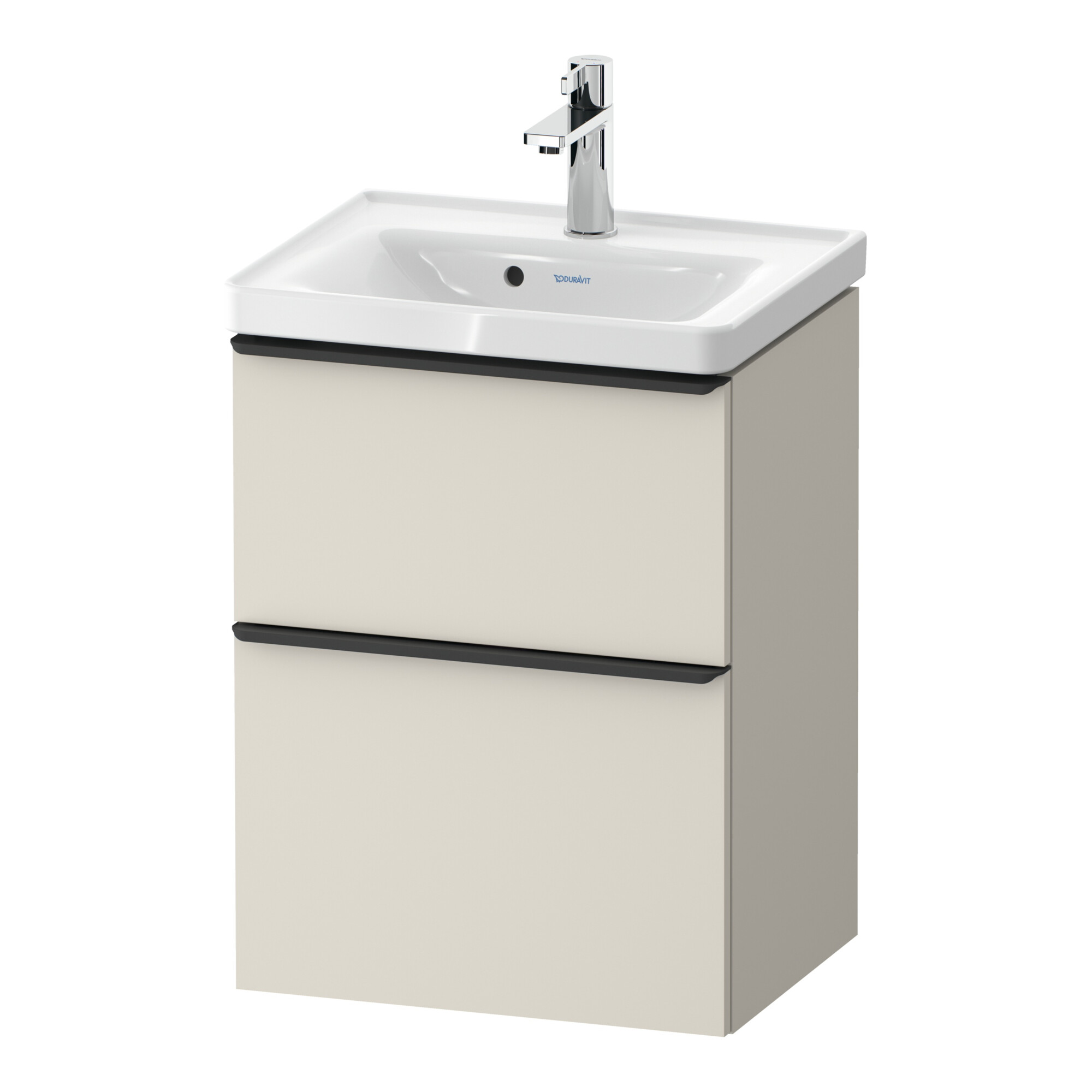 Duravit Waschtischunterschrank D-Neo 48,4x37,2x62,5cm, 1 Kast, sw/Taup ma