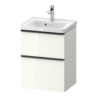 Duravit Waschtischunterschrank D-Neo 48,4x37,2x62,5cm, 1 Kast, sw/w hgl