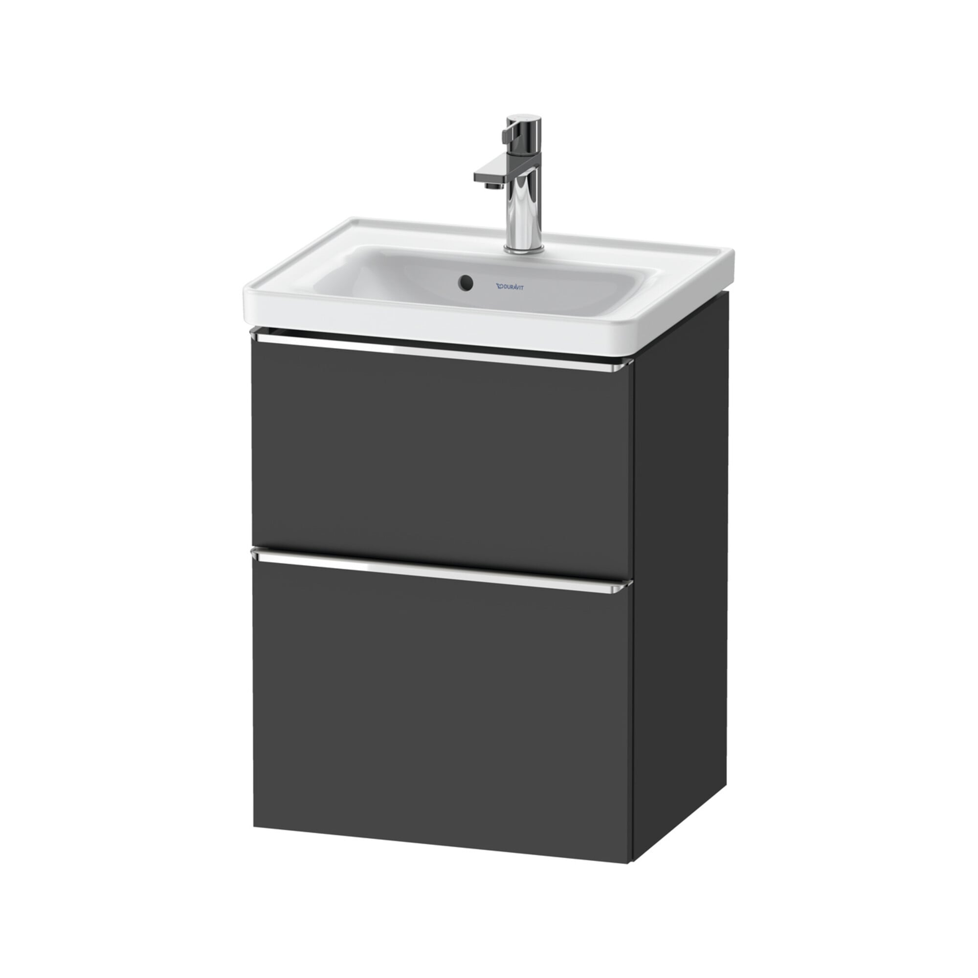 Duravit Waschtischunterschrank D-Neo 48,4x37,2x62,5cm, 1 Schubk., chr/Grap ma