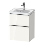 Duravit Waschtischunterschrank D-Neo 48,4x37,2x62,5cm, 1 Schubk., chr/we hgl-1
