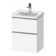 Duravit Waschtischunterschrank D-Neo 48,4x37,2x62,5cm, 1 Schubk., chr/we matt-1