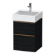 Duravit Waschtischunterschrank D-Neo 48,4x44,2cm, b geb/Ei s, 1 Kast, 1 Ausz.-1