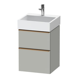 Duravit Waschtischunterschrank D-Neo 48,4x44,2cm, b geb/gr m, 1 Kast, 1 Ausz.