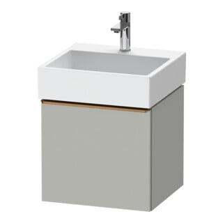 Duravit Waschtischunterschrank D-Neo 48,4x44,2cm, b geb/gr ma, 1 Ausz., wandhängend