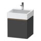 Duravit Waschtischunterschrank D-Neo 48,4x44,2cm, b geb/Gra m, 1 Ausz., wandhängend-1