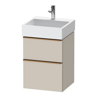 Duravit Waschtischunterschrank D-Neo 48,4x44,2cm, b geb/Ta m, 1 Kast, 1 Ausz.
