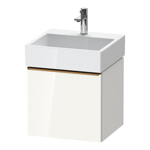 Duravit Waschtischunterschrank D-Neo 48,4x44,2cm, b geb/w hgl, 1 Ausz., wandhängend