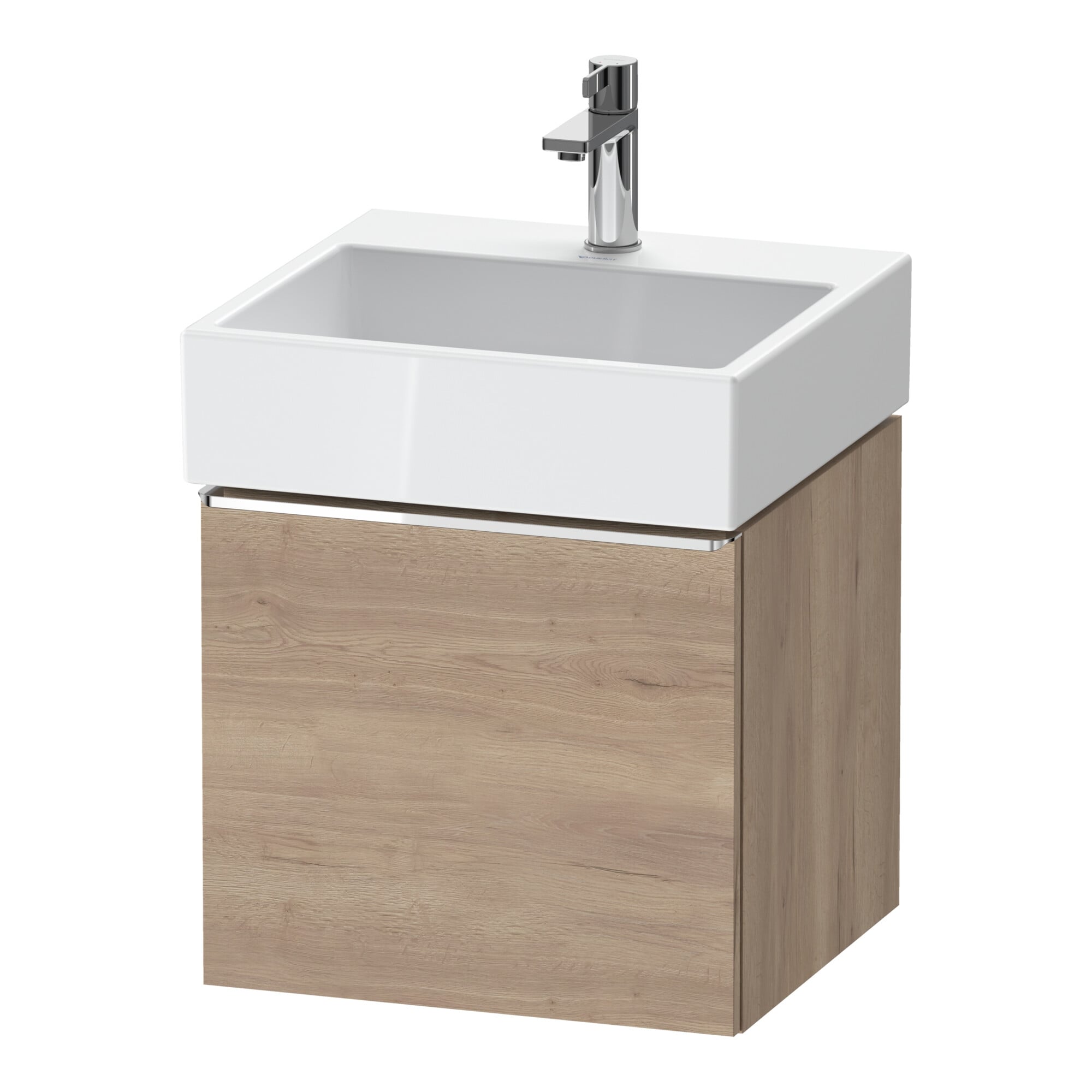Duravit Waschtischunterschrank D-Neo 48,4x44,2cm, ch/Ei marm., 1 Ausz., wandhängend