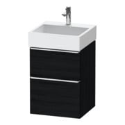 Duravit Waschtischunterschrank D-Neo 48,4x44,2cm, ch/Ei s, 1 Schubk., 1 Ausz.