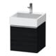 Duravit Waschtischunterschrank D-Neo 48,4x44,2cm, ch/Ei sw, 1 Ausz., wandhängend-1