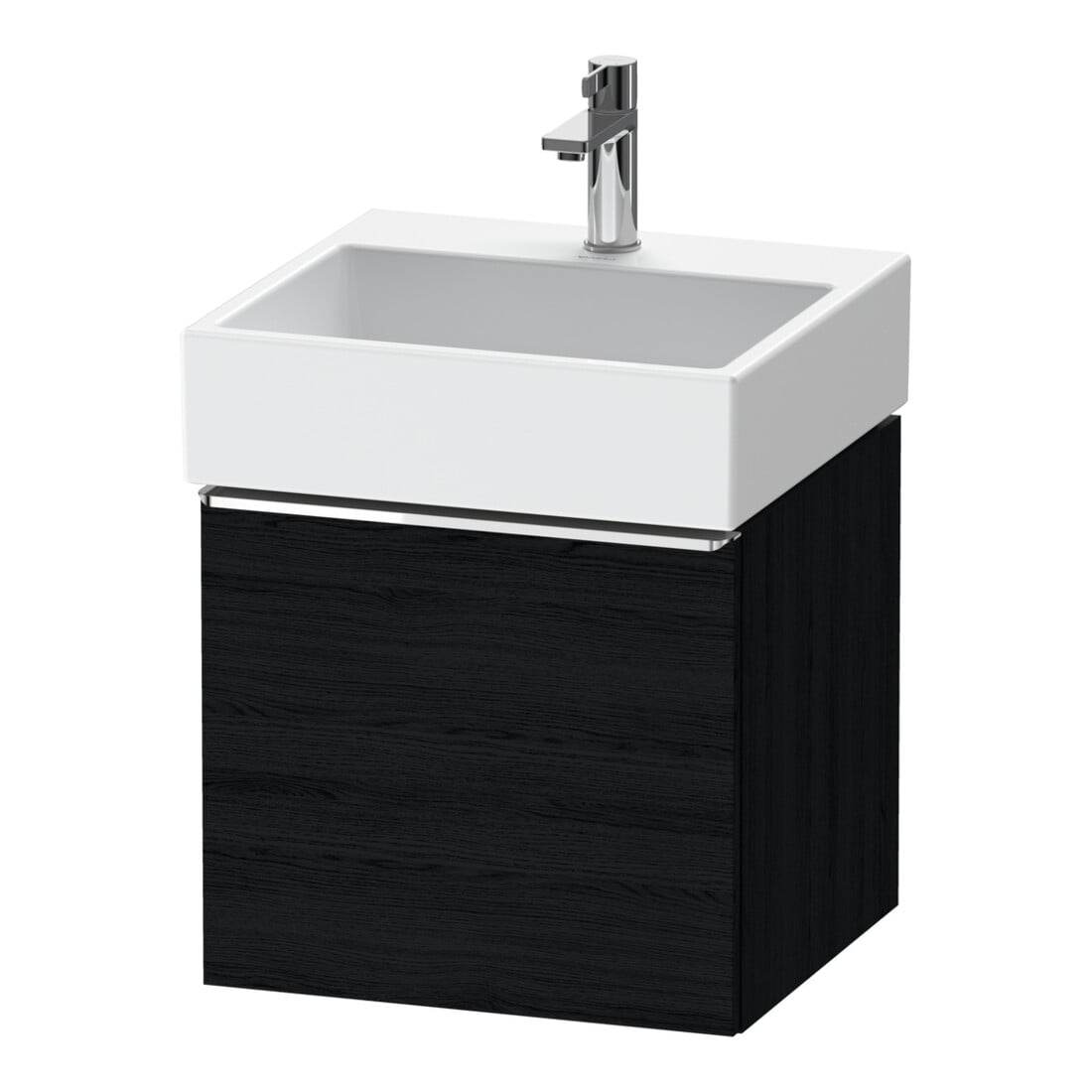 Duravit Waschtischunterschrank D-Neo 48,4x44,2cm, ch/Ei sw, 1 Ausz., wandhängend
