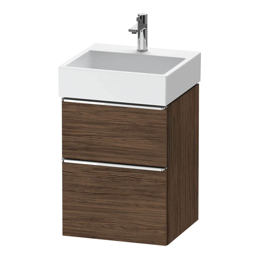 Duravit Waschtischunterschrank D-Neo 48,4x44,2cm, ch/nb d, 1 Schubk., 1 Ausz.
