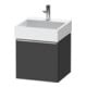 Duravit Waschtischunterschrank D-Neo 48,4x44,2cm, chr/Grap ma, 1 Ausz., wandhängend-1