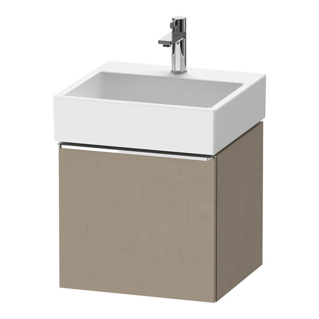 Duravit Waschtischunterschrank D-Neo 48,4x44,2cm, chr/Leinen, 1 Ausz., wandhängend