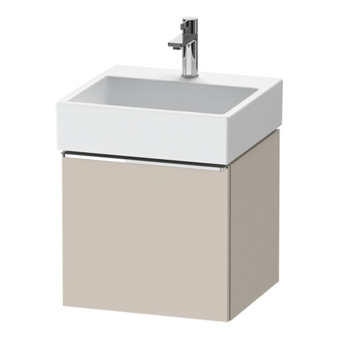 Duravit Waschtischunterschrank D-Neo 48,4x44,2cm, chr/Taup ma, 1 Ausz., wandhängend