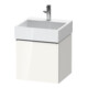 Duravit Waschtischunterschrank D-Neo 48,4x44,2cm, chr/we hgl, 1 Ausz., wandhängend-1
