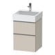 Duravit Waschtischunterschrank D-Neo 48,4x44,2cm, ES geb/Ta m, 1 Kast, 1 A-1