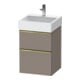 Duravit Waschtischunterschrank D-Neo 48,4x44,2cm, g pol/Bas m, 1 Kast, 1 A-1