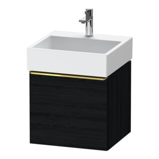 Duravit Waschtischunterschrank D-Neo 48,4x44,2cm, g pol/Ei sw, 1 Ausz., wandhängend