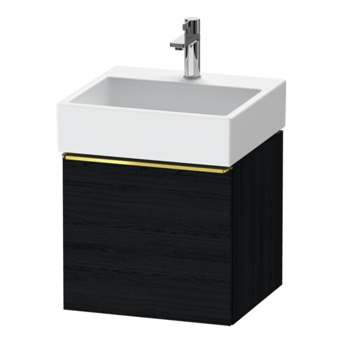 Duravit Waschtischunterschrank D-Neo 48,4x44,2cm, g pol/Ei sw, 1 Ausz., wandhängend