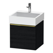 Duravit Waschtischunterschrank D-Neo 48,4x44,2cm, g pol/Ei sw, 1 Ausz., wandhängend