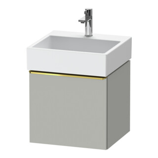 Duravit Waschtischunterschrank D-Neo 48,4x44,2cm, g pol/gr ma, 1 Ausz., wandhängend