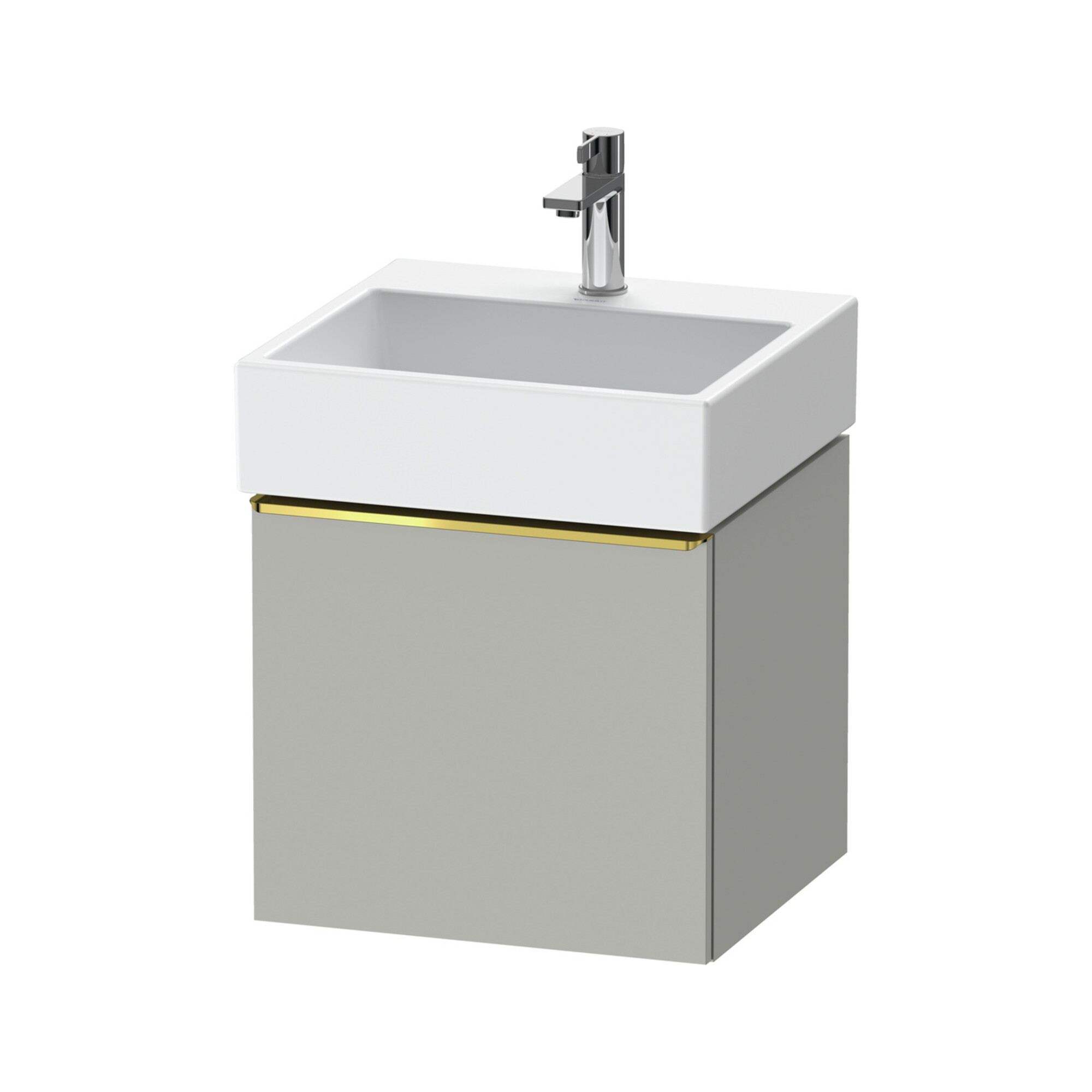 Duravit Waschtischunterschrank D-Neo 48,4x44,2cm, g pol/gr ma, 1 Ausz., wandhängend