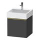 Duravit Waschtischunterschrank D-Neo 48,4x44,2cm, g pol/gra m, 1 Ausz., wandhängend-1