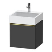 Duravit Waschtischunterschrank D-Neo 48,4x44,2cm, g pol/gra m, 1 Ausz., wandhängend