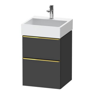 Duravit Waschtischunterschrank D-Neo 48,4x44,2cm, g pol/gra m, 1 Kast, 1 A