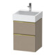 Duravit Waschtischunterschrank D-Neo 48,4x44,2cm, g pol/Lei, 1 Kast, 1 Ausz.-1