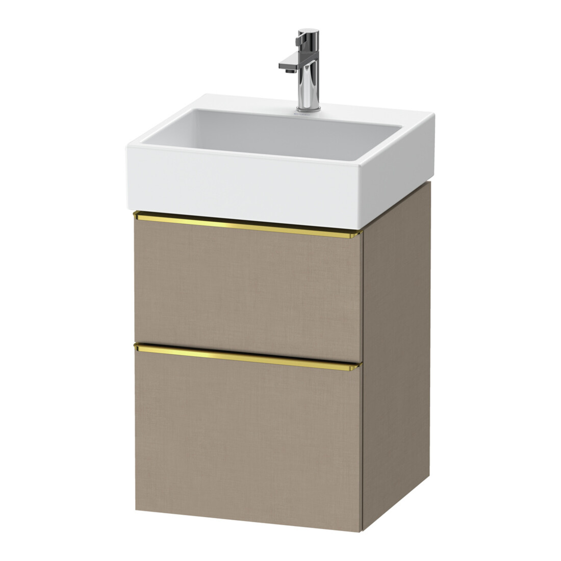 Duravit Waschtischunterschrank D-Neo 48,4x44,2cm, g pol/Lei, 1 Kast, 1 Ausz.