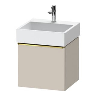 Duravit Waschtischunterschrank D-Neo 48,4x44,2cm, g pol/Tau m, 1 Ausz., wandhängend