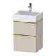 Duravit Waschtischunterschrank D-Neo 48,4x44,2cm, g pol/Tau m, 1 Kast, 1 A-1