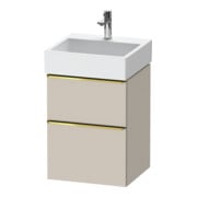 Duravit Waschtischunterschrank D-Neo 48,4x44,2cm, g pol/Tau m, 1 Kast, 1 A