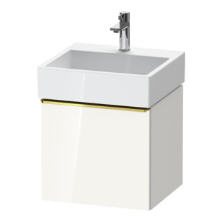 Duravit Waschtischunterschrank D-Neo 48,4x44,2cm, g pol/w hgl, 1 Ausz., wandhängend