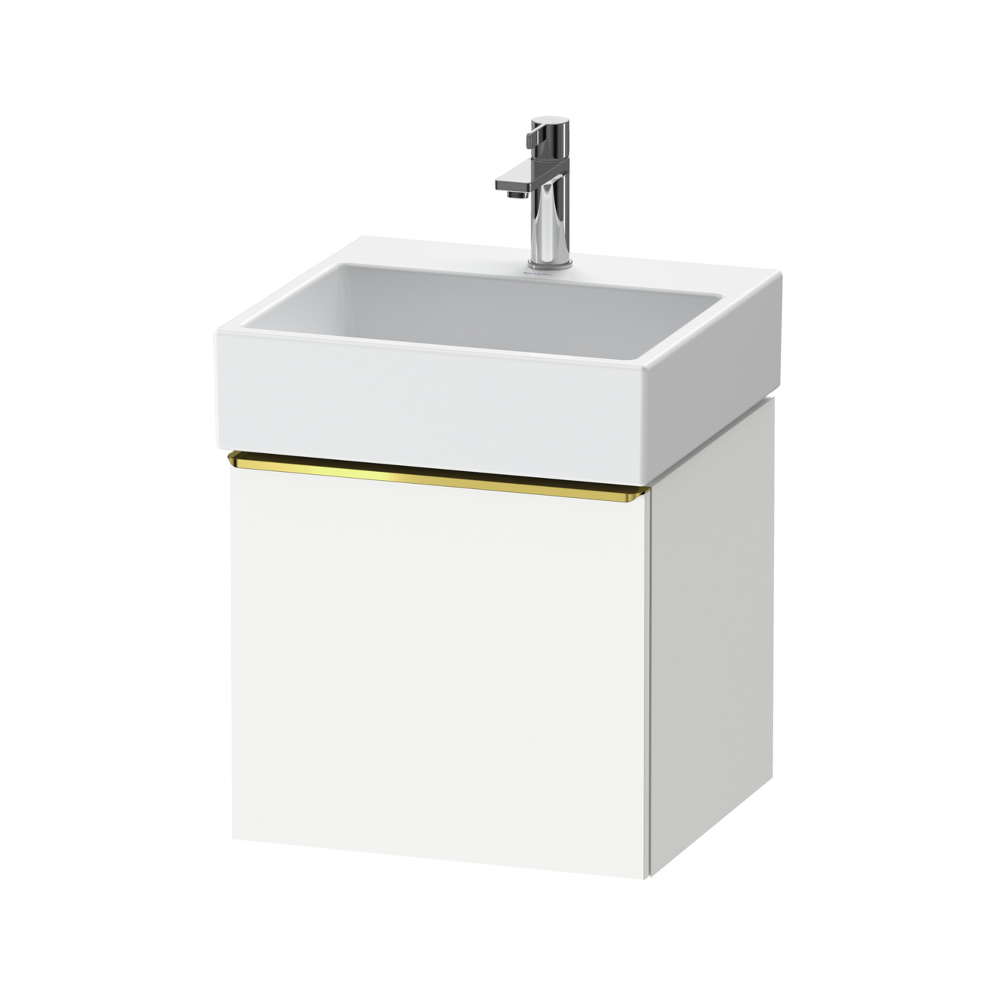 Duravit Waschtischunterschrank D-Neo 48,4x44,2cm, g pol/w ma, 1 Ausz., wandhängend