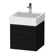 Duravit Waschtischunterschrank D-Neo 48,4x44,2cm, sw/Ei sw, 1 Ausz., wandhängend