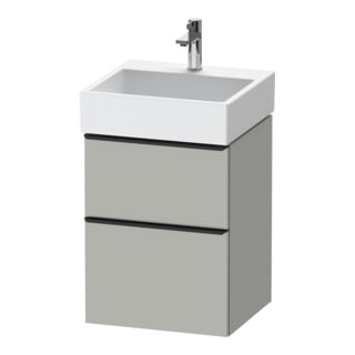 Duravit Waschtischunterschrank D-Neo 48,4x44,2cm, sw/gr m, 1 Schubk., 1 Ausz.