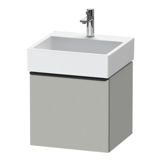 Duravit Waschtischunterschrank D-Neo 48,4x44,2cm, sw/gr ma, 1 Ausz., wandhängend
