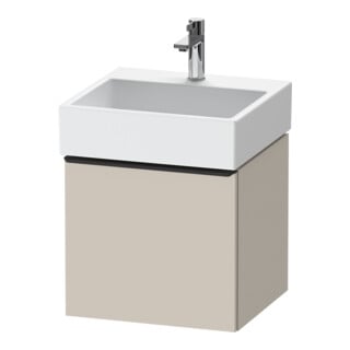 Duravit Waschtischunterschrank D-Neo 48,4x44,2cm, sw/Taup ma, 1 Ausz., wandhängend