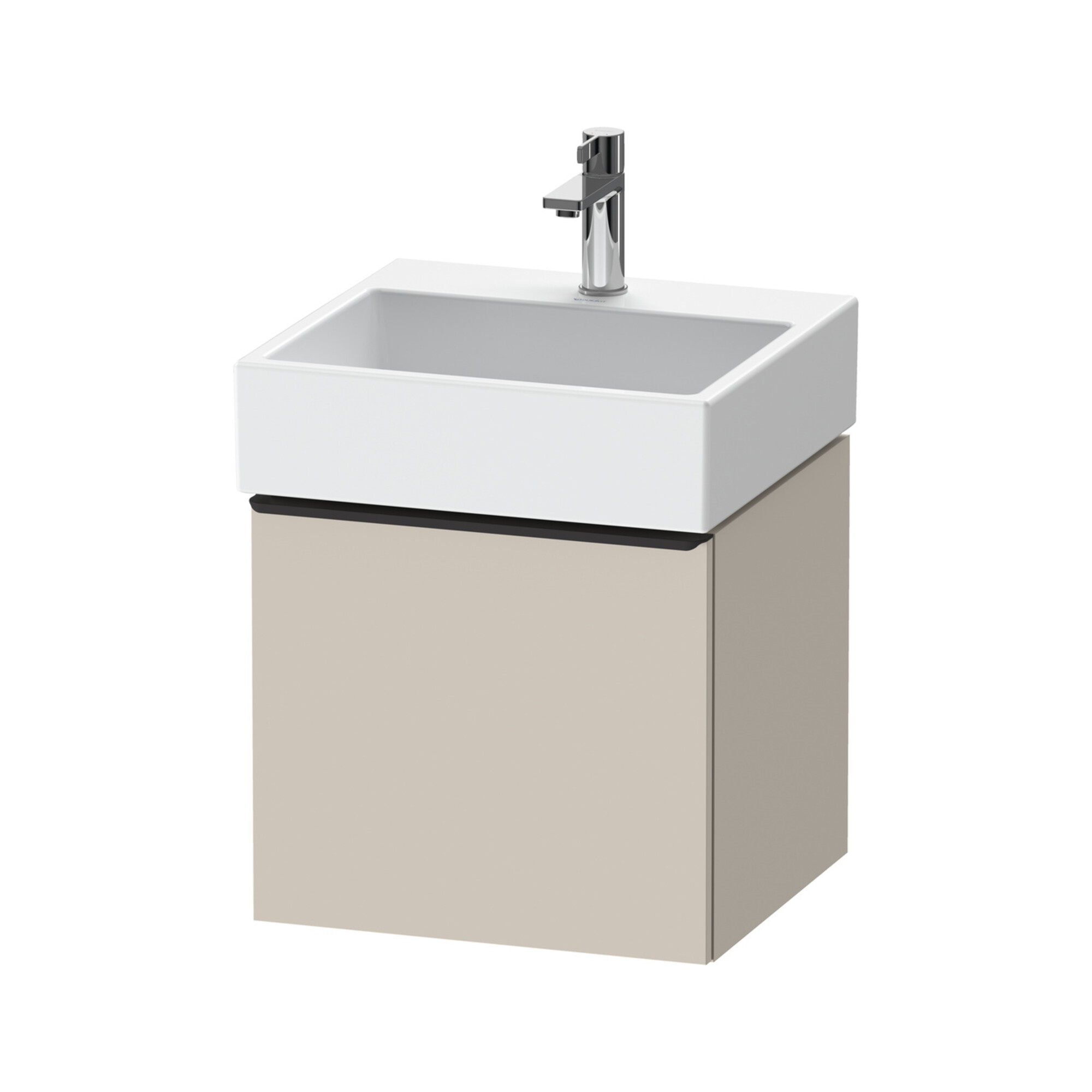 Duravit Waschtischunterschrank D-Neo 48,4x44,2cm, sw/Taup ma, 1 Ausz., wandhängend