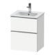 Duravit Waschtischunterschrank D-Neo 51x40,2cm, 1 Kast, 1 A, wandhängend, chr/we ma-1